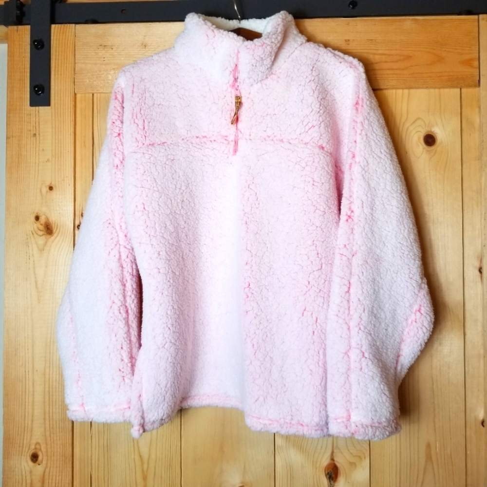 Blue Star Clothing Company 1/4 Zip Sherpa Pullover
